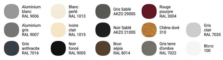 Teintes de couleur Arras